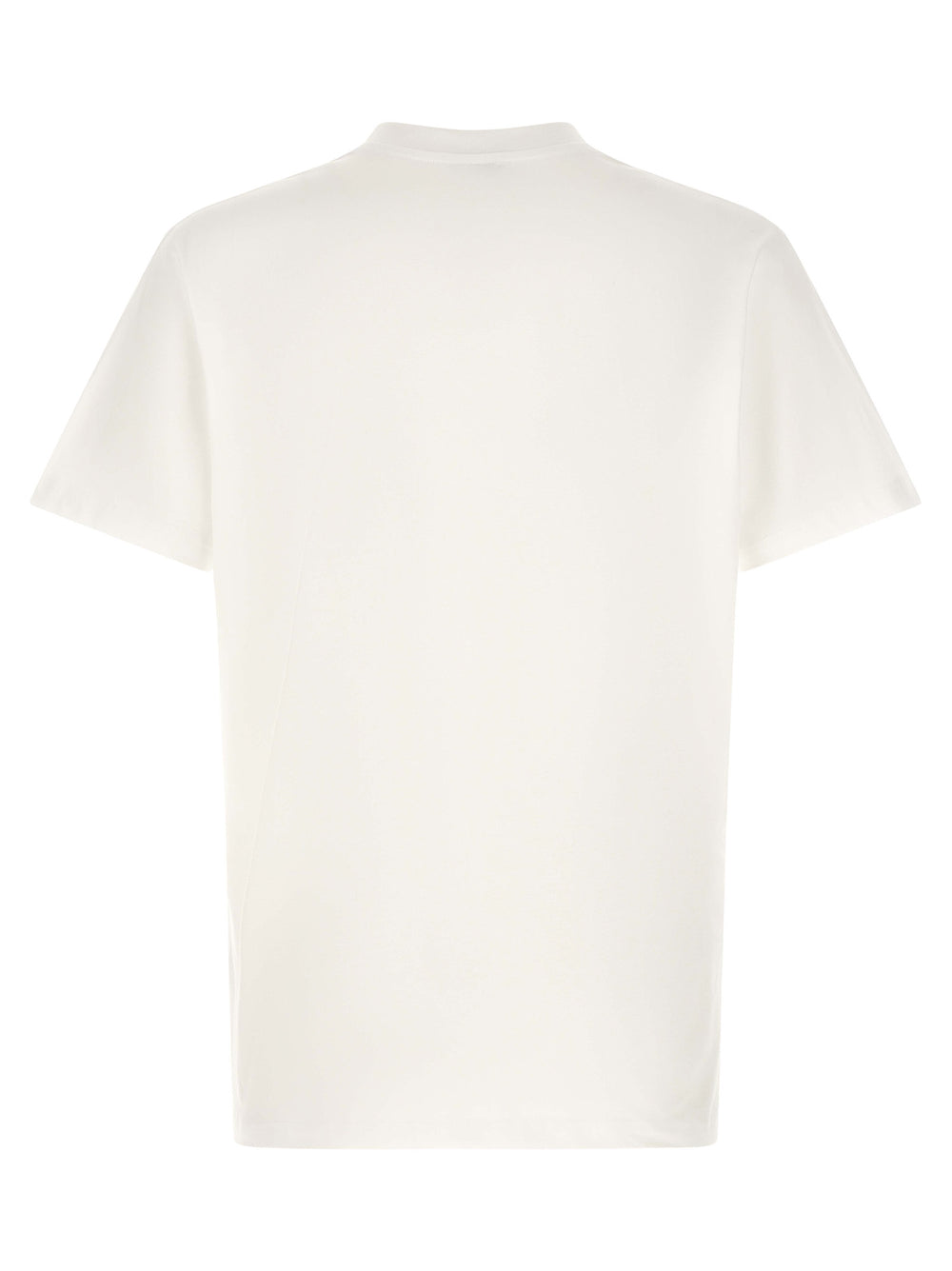 Moschino 100% Cotton Graphic T-Shirt in White