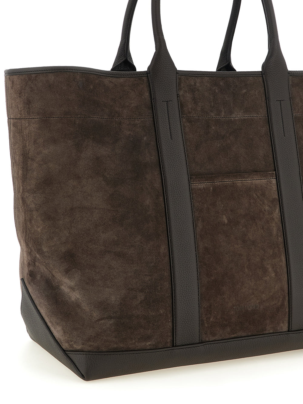 Tom Ford Calfskin Tote Bag in Brown