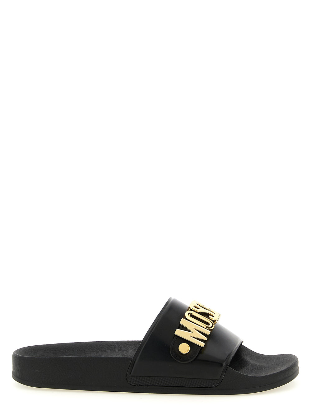 Moschino Σαγιονέτες από PVC σε Χρυσό