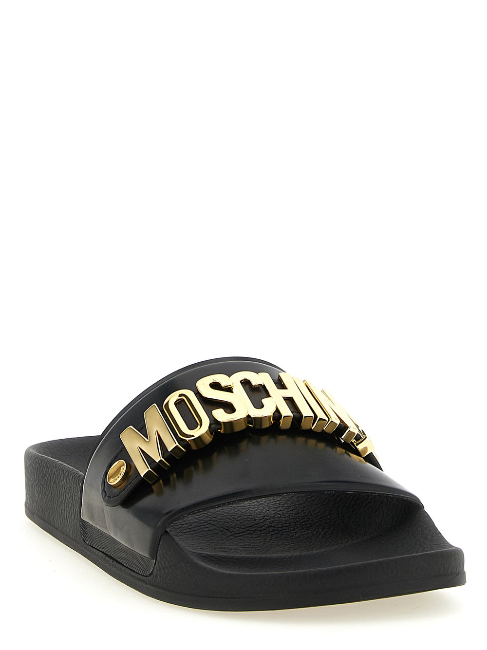Moschino Σαγιονέτες από PVC σε Χρυσό