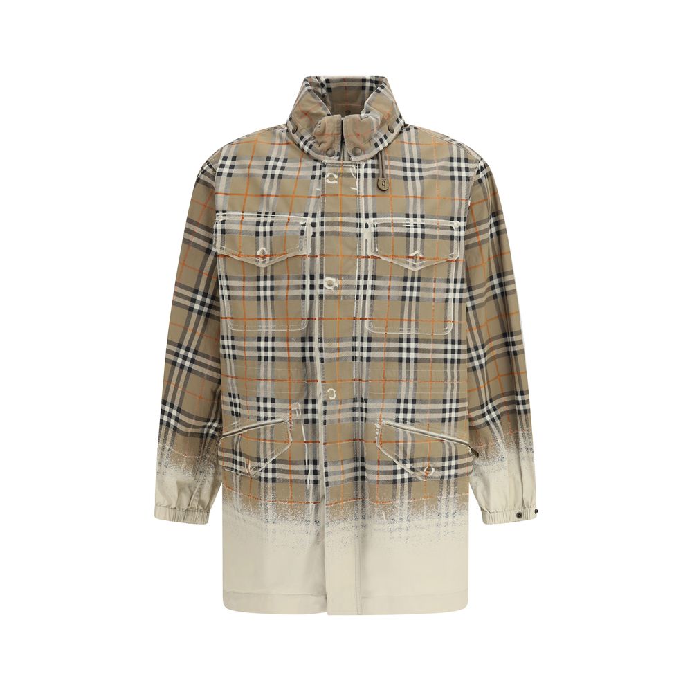 Burberry Βαμβακερό Παρκά σε Μπεζ