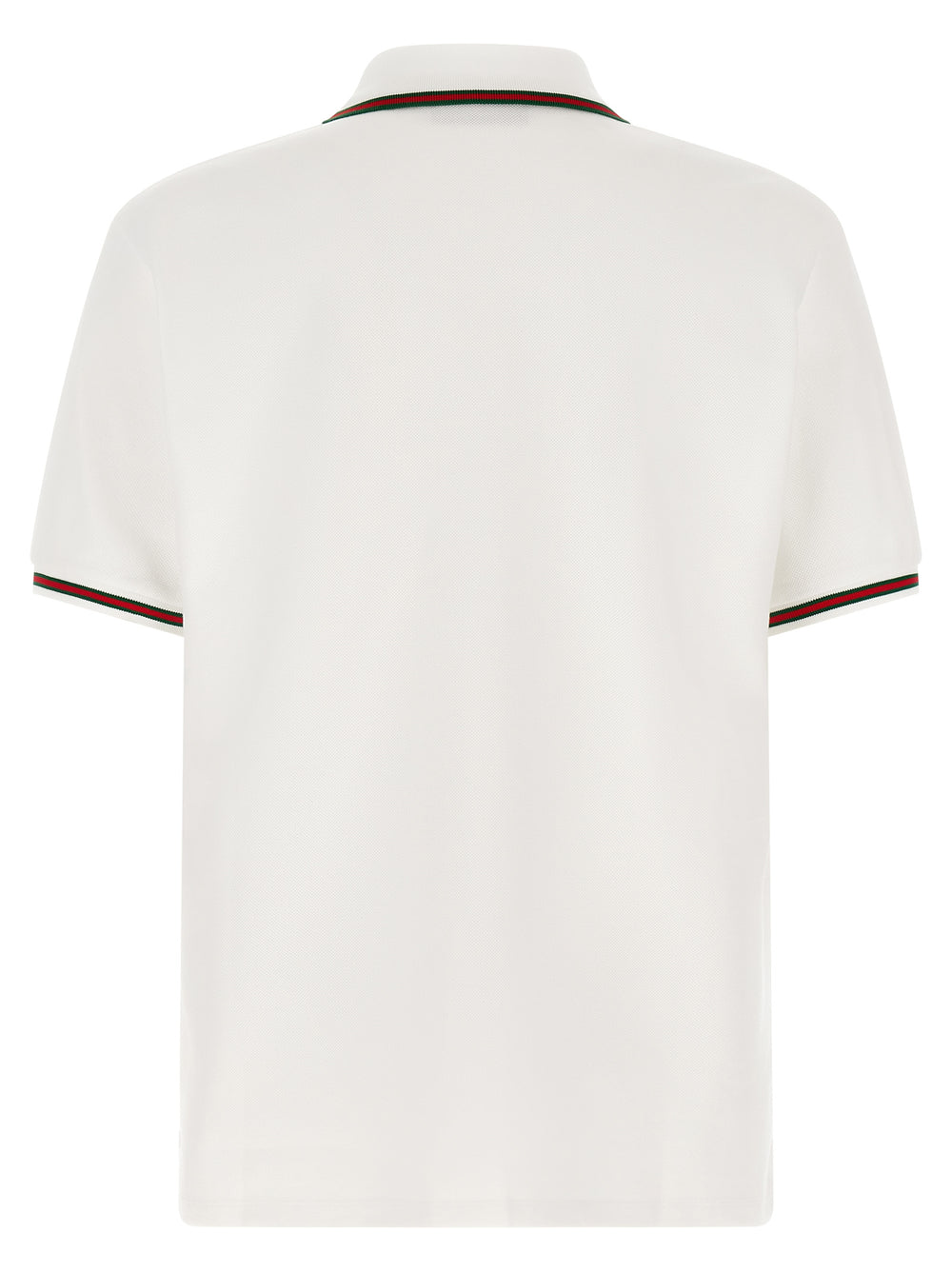 Gucci Cotton Polo Shirt in White