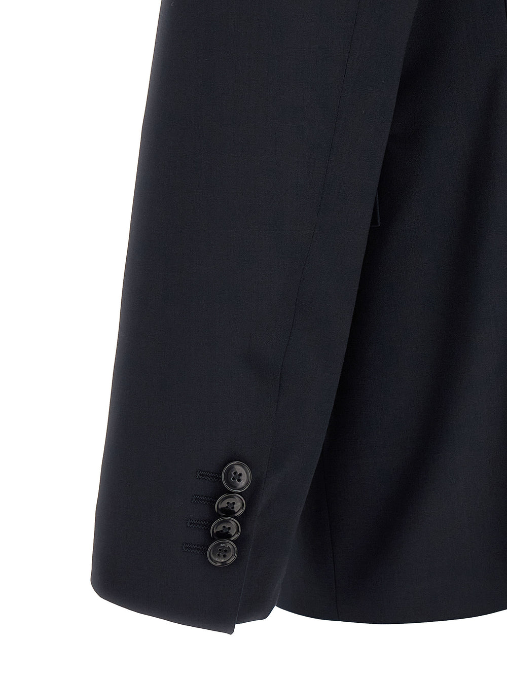 Hugo Boss Virgin Wool Two-Piece Suit in Blue