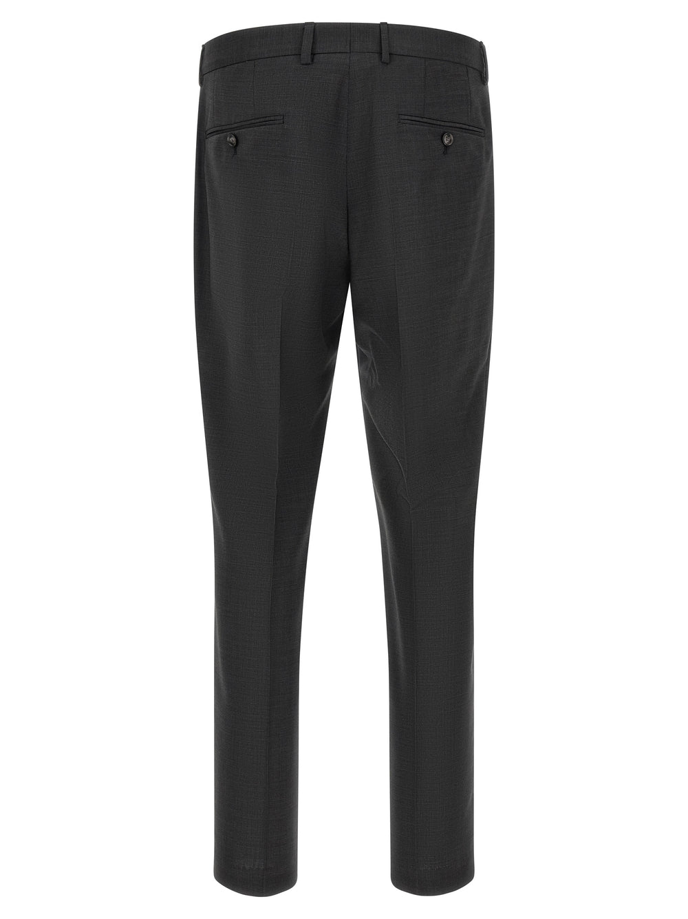 Hugo Boss Virgin Wool Two-Piece Suit in Grey
