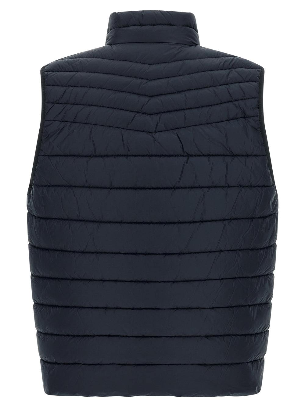 Hugo Boss Recycled Polyamide Sleeveless Jacket in Blue