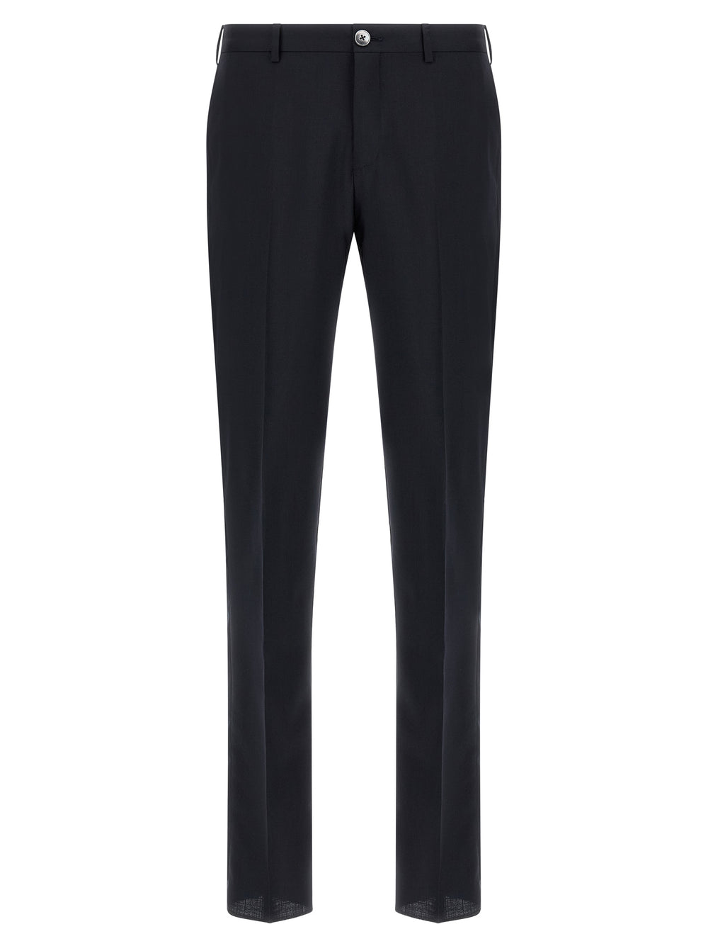 Black Wool Two-Piece Suit