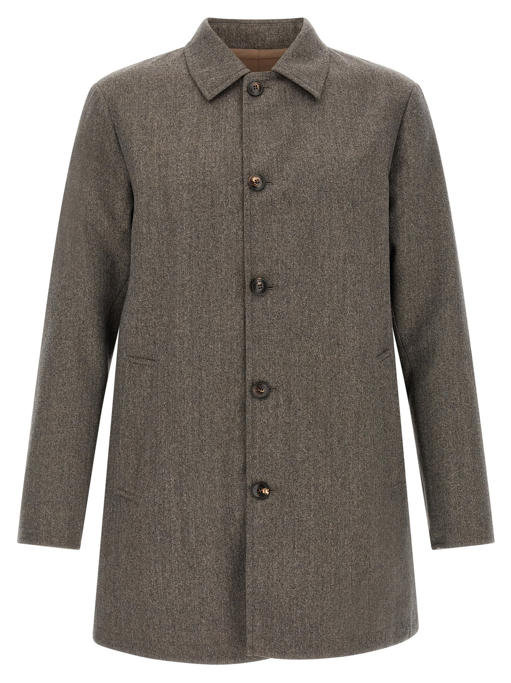 Brown Wool Coat