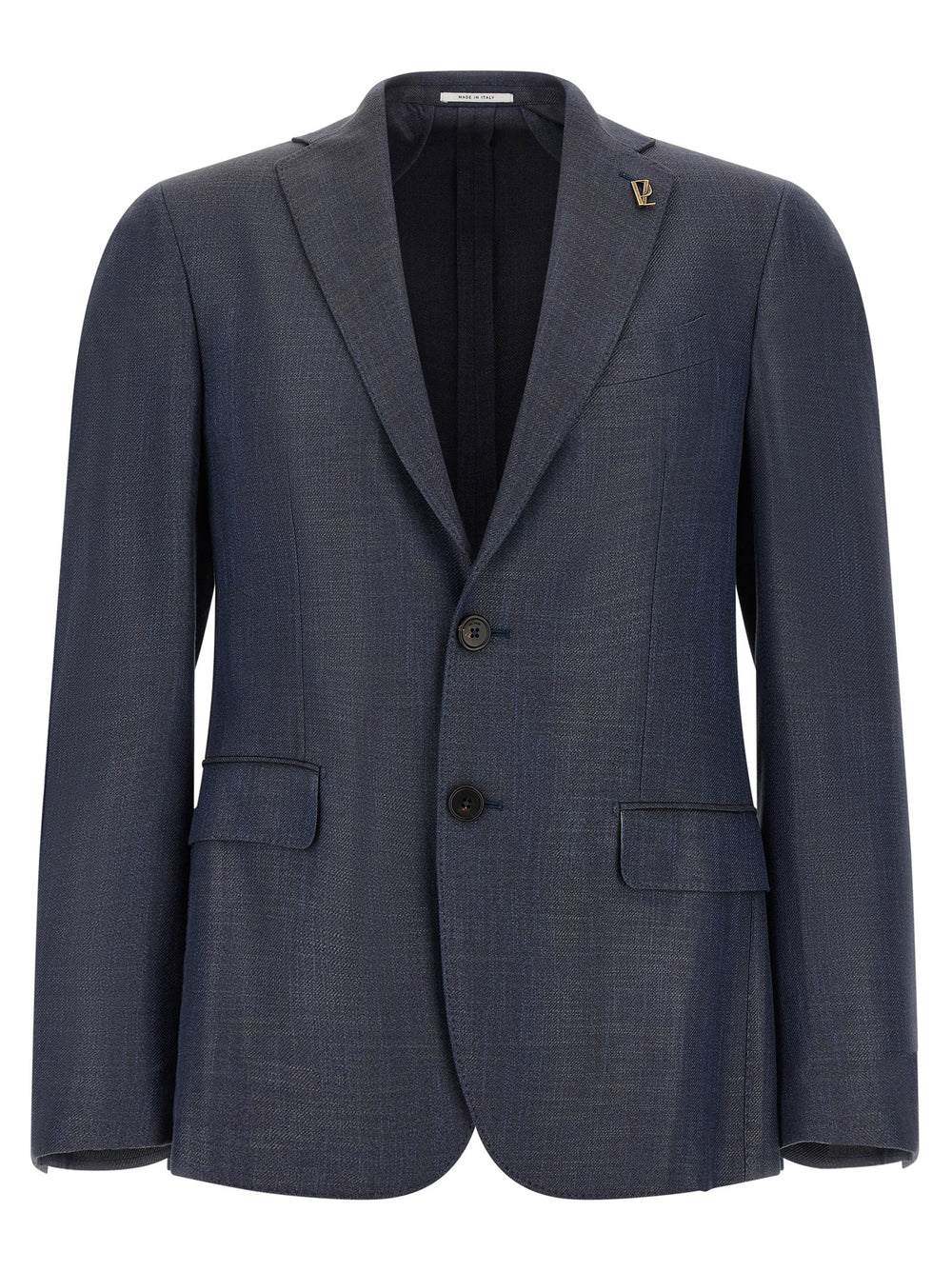 Blue Viscose Blazer