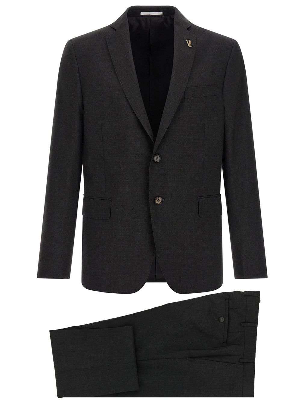 Pal Zileri 100% Wool Two-Piece Suit in Grey