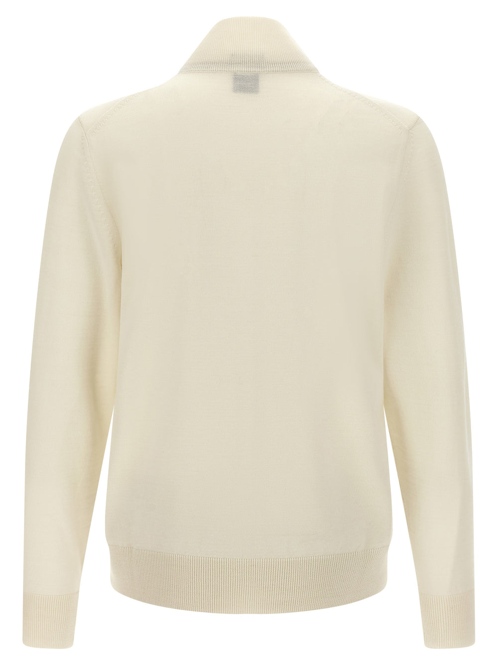Hugo Boss 100% Virgin Wool Cardigan in White