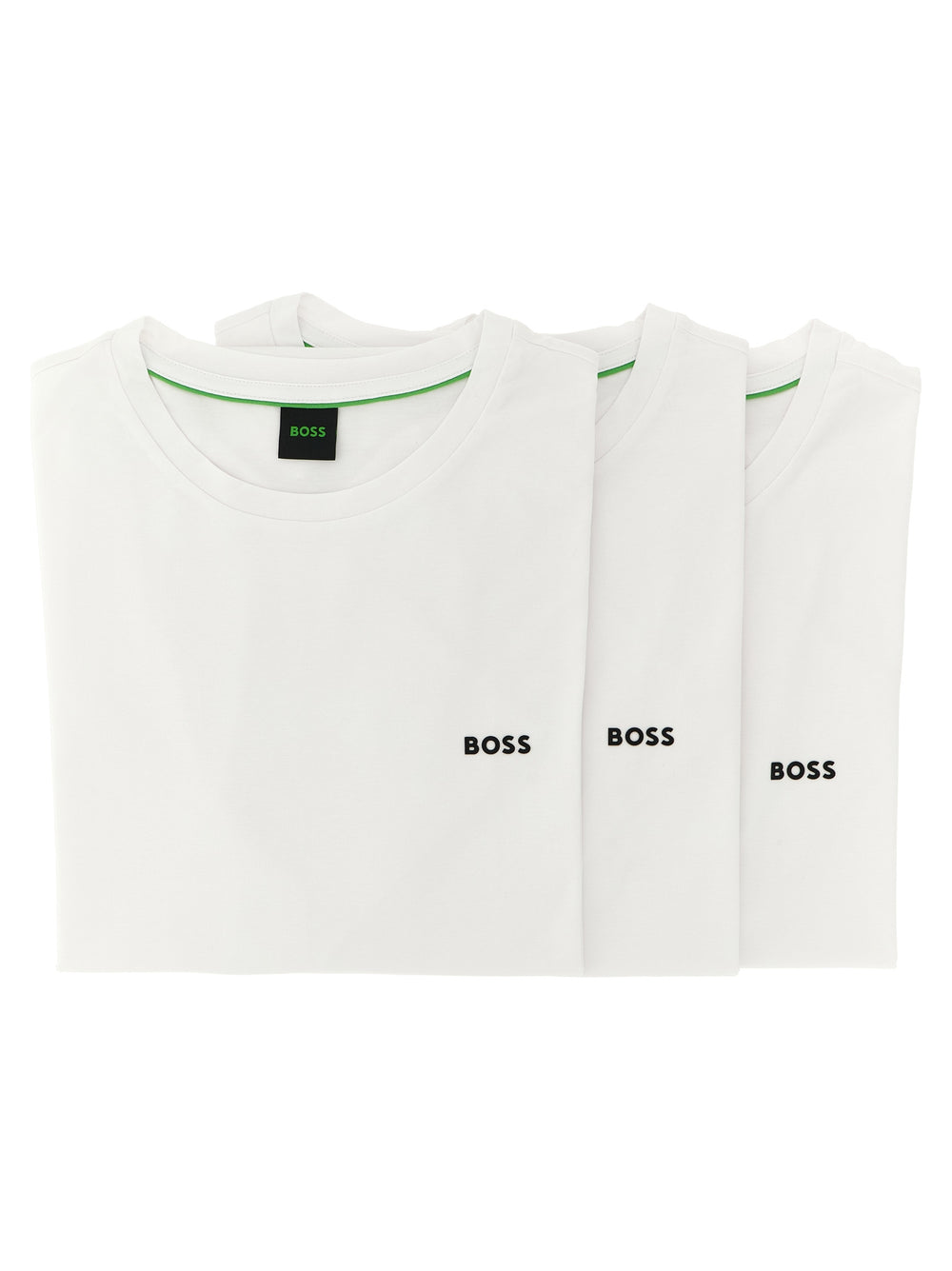 Hugo Boss Βαμβακερό T-Shirt σε Λευκό