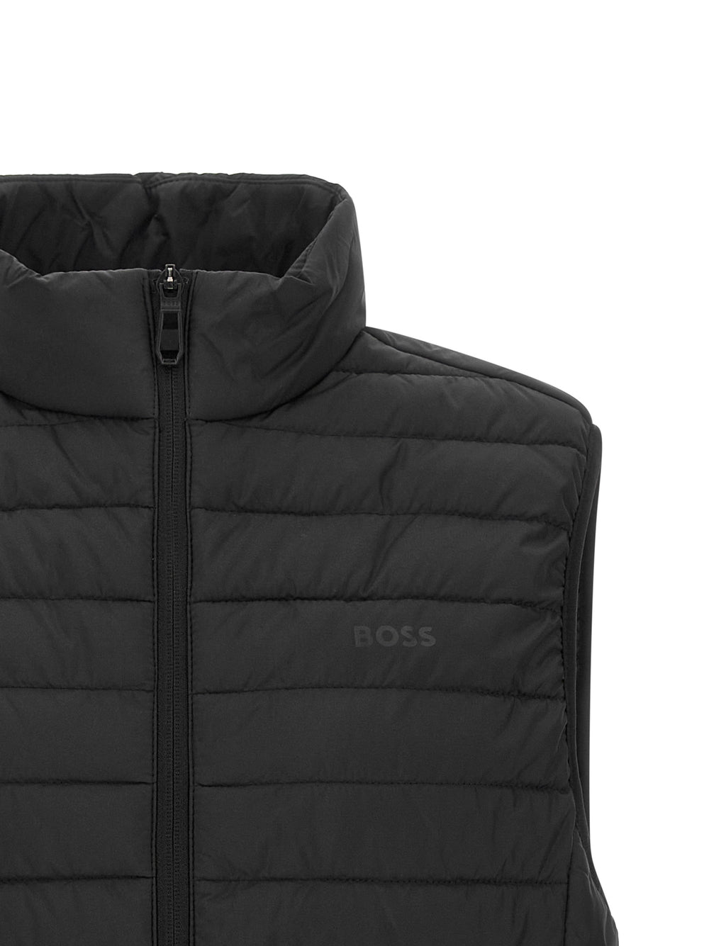 Hugo Boss Τεχνικό Αμάνικο Μπουφάν σε Μαύρο