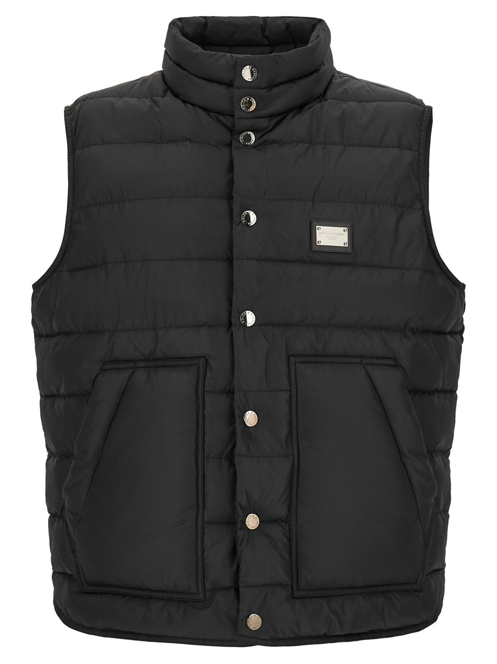 Dolce & Gabbana Sleeveless Jacket in Black