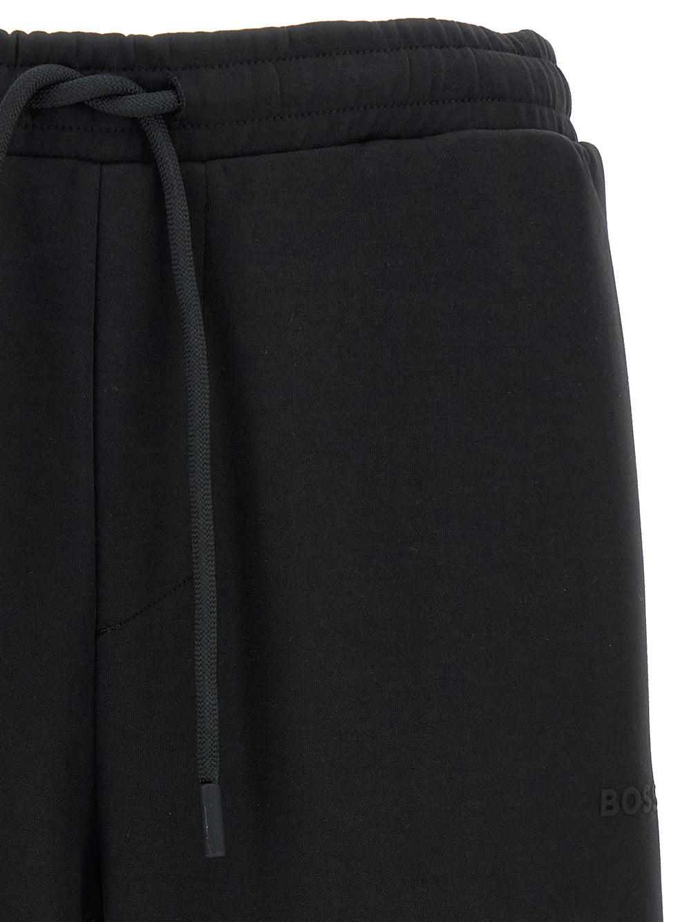 Hugo Boss Βαμβακερό Παντελόνι Φόρμας σε Μαύρο