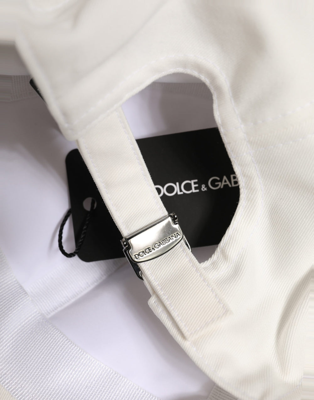 Dolce & Gabbana Καπέλο από 100% Βαμβάκι σε Λευκό