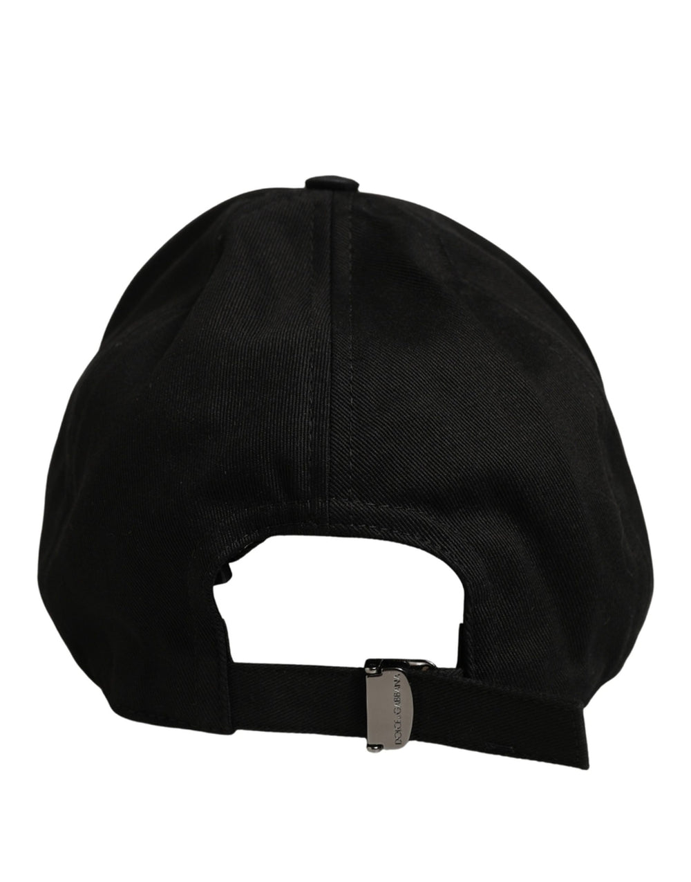 Dolce & Gabbana Cotton Baseball Cap in Black