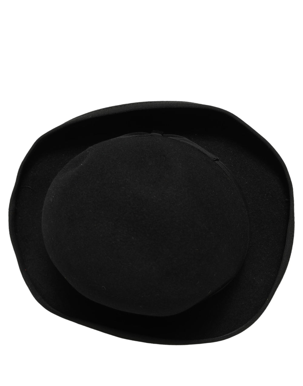 Dolce & Gabbana Rabbit Fur Felt Bowler Hat in Black