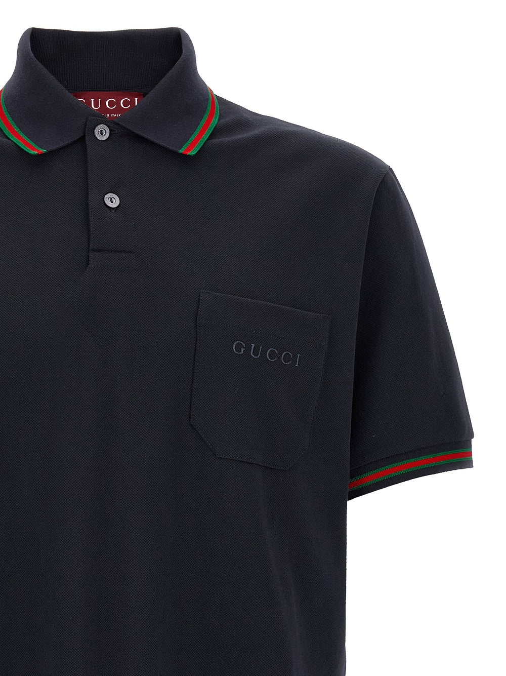 Gucci Βαμβακερό Polo σε Μπλε