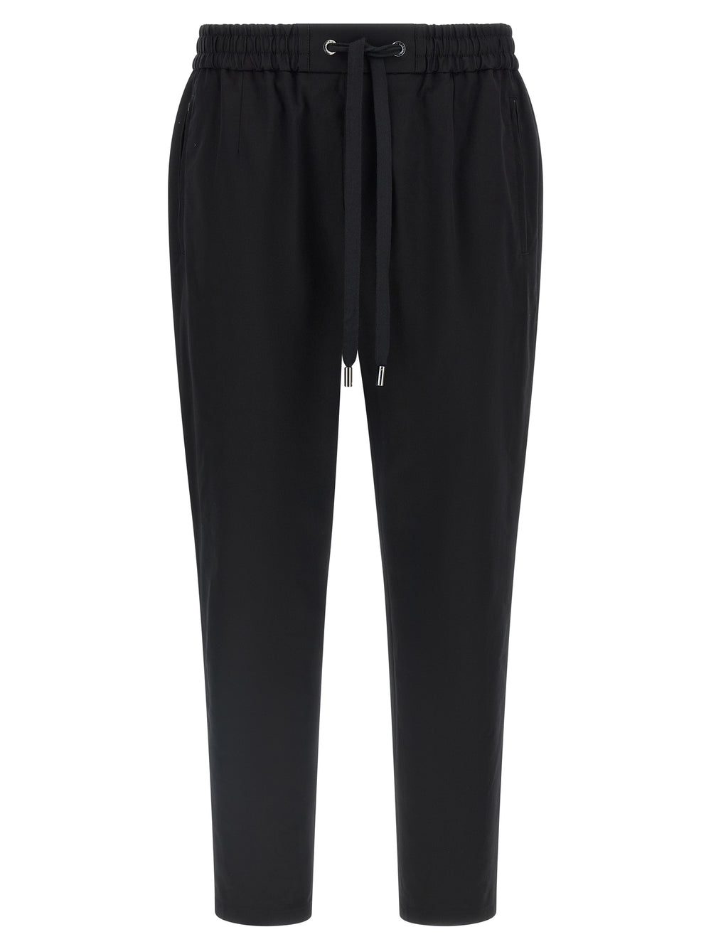 Dolce & Gabbana Cotton Casual Trousers in Black
