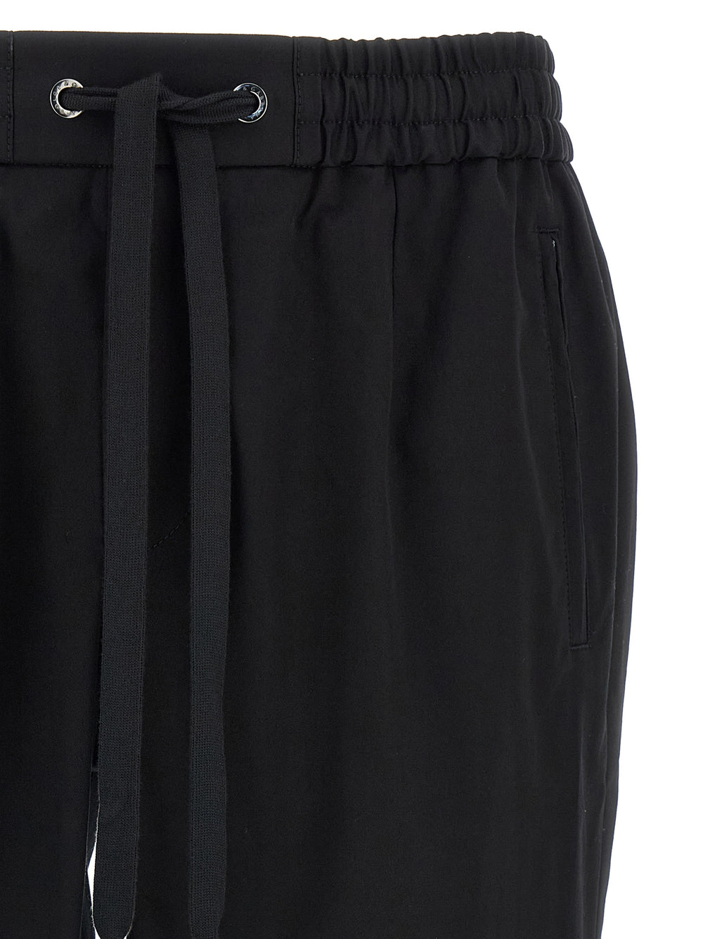 Dolce & Gabbana Cotton Casual Trousers in Black