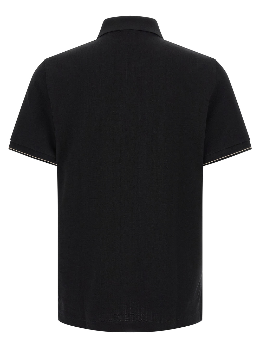 Hugo Boss Βαμβακερό Polo σε Μαύρο