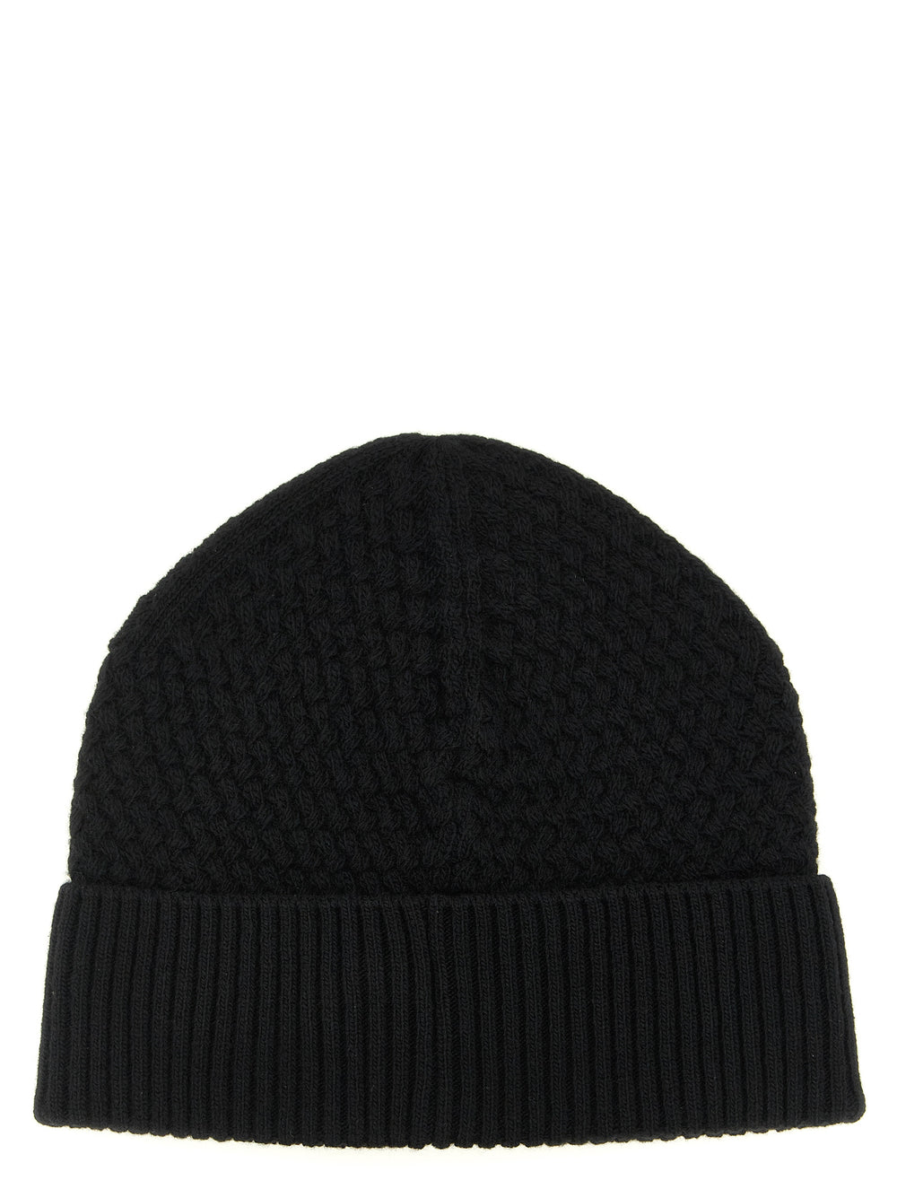 Moncler Wool and Cashmere Beanie in Black