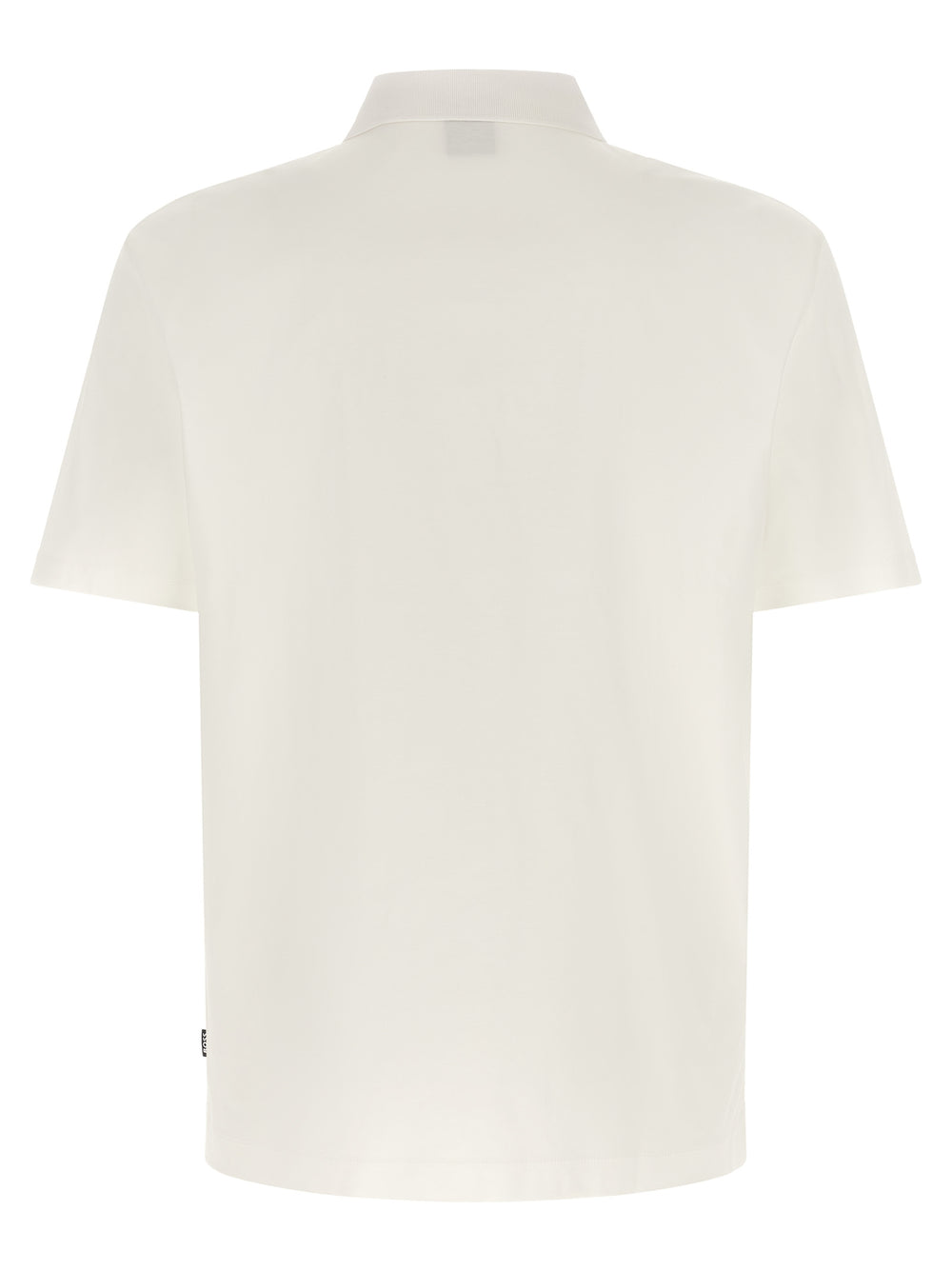 Hugo Boss Βαμβακερό Polo σε Λευκό
