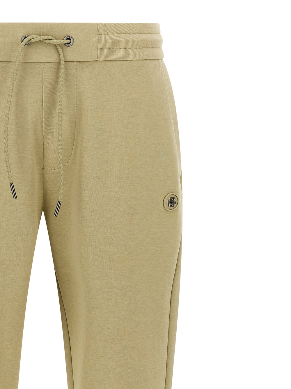 Hugo Boss Cotton Joggers in Beige