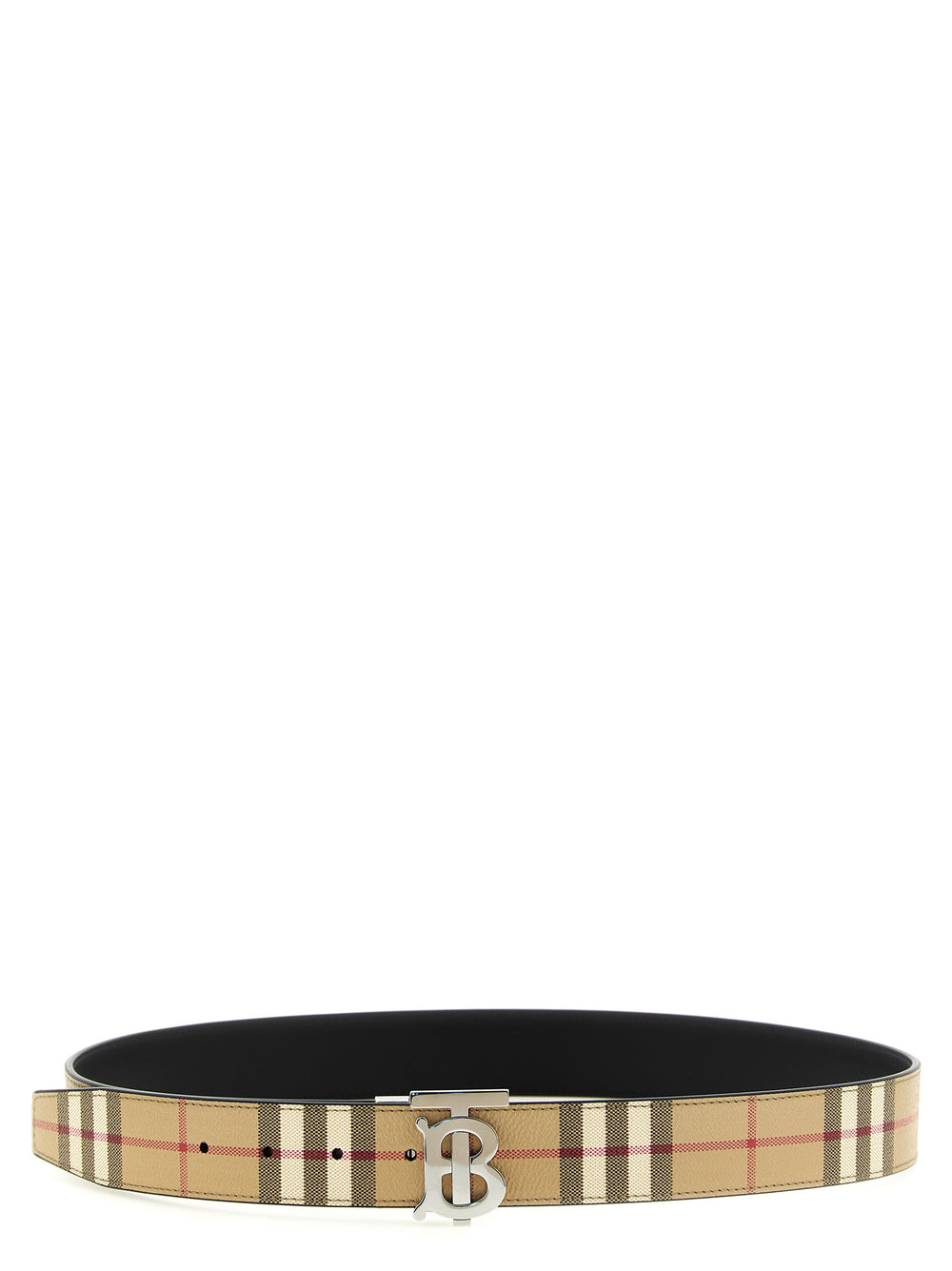 Burberry Reversible Belt in Beige