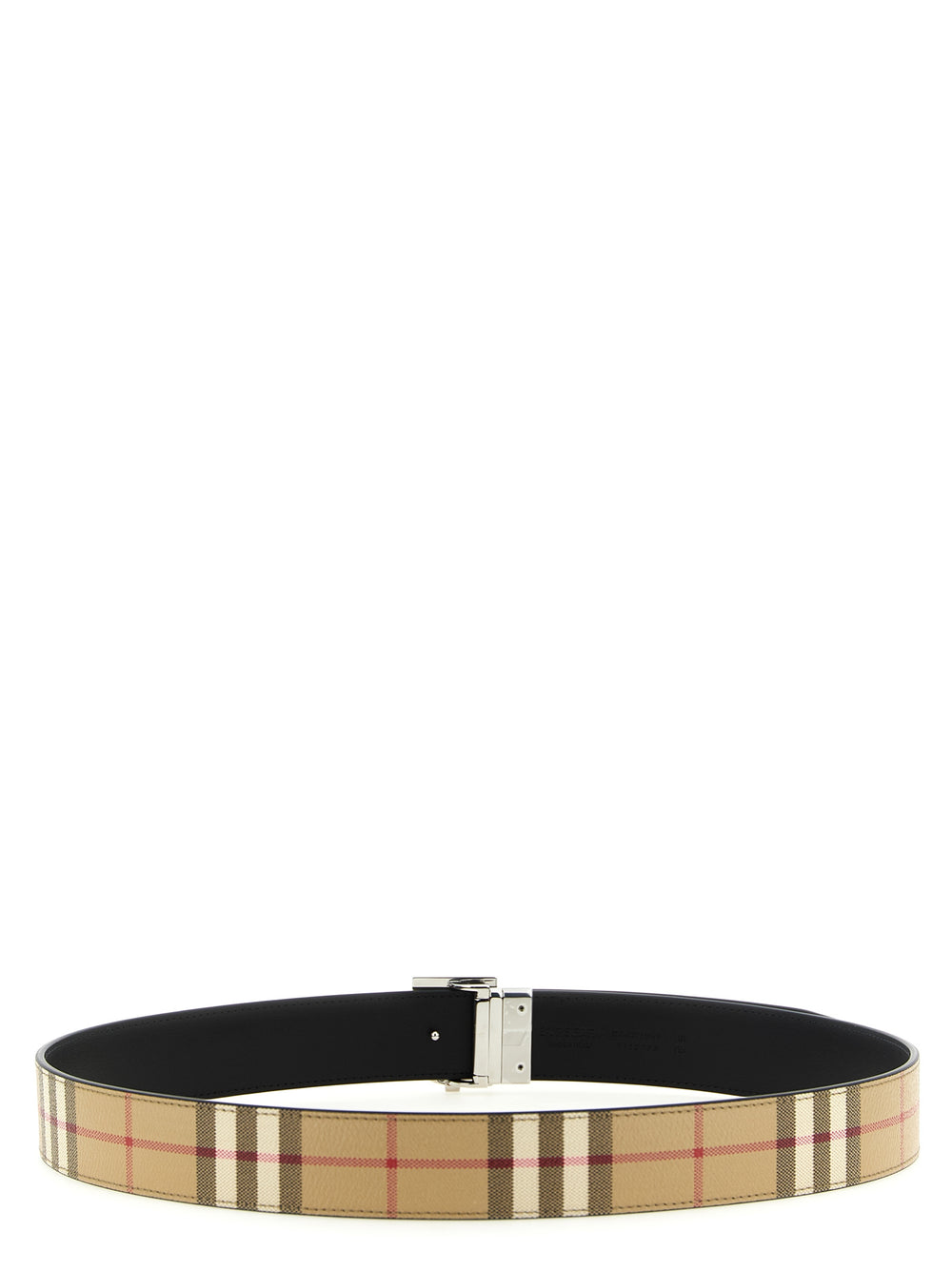 Burberry Reversible Belt in Beige