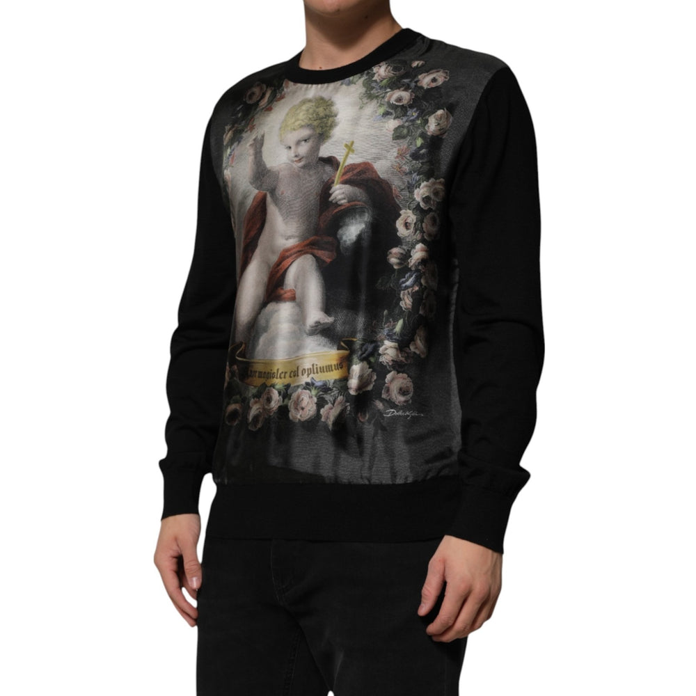 Dolce & Gabbana Πουλόβερ από κασμίρι σε Μαύρο