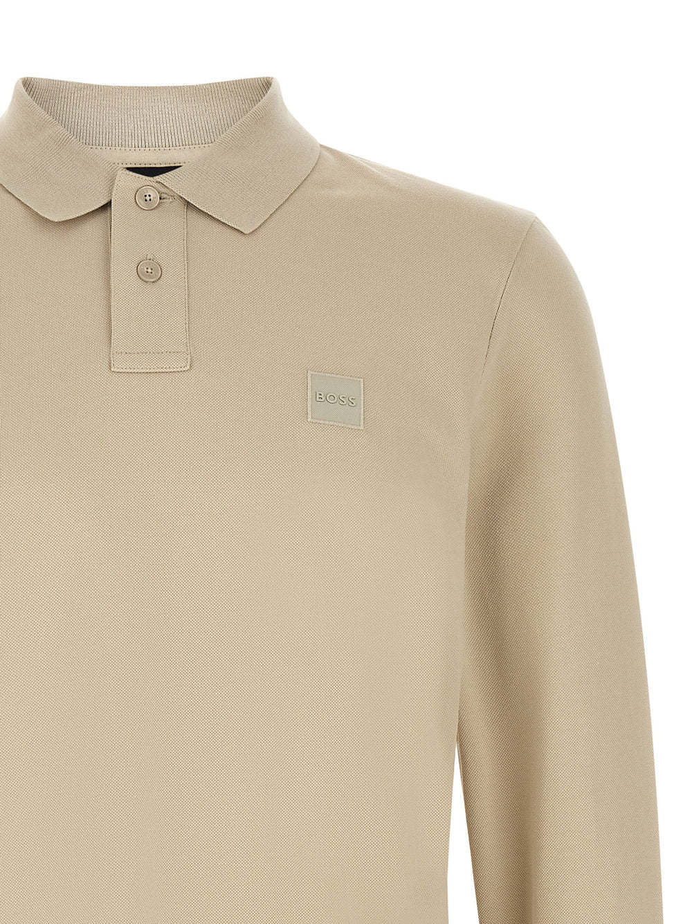 Hugo Boss Cotton Polo Shirt in Beige