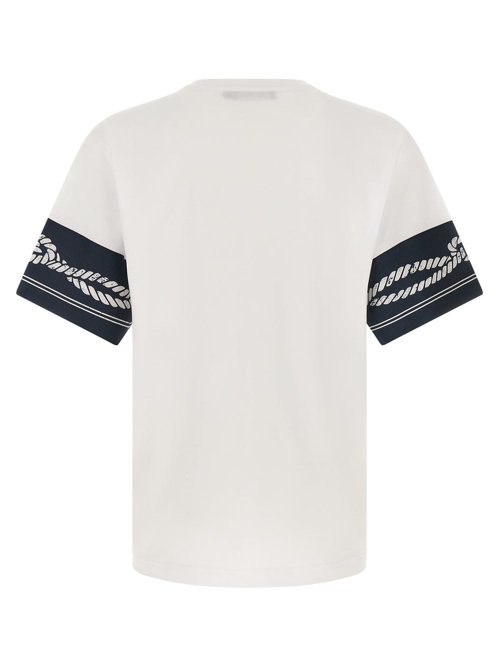 Dolce & Gabbana Cotton-Silk T-Shirt in Blue