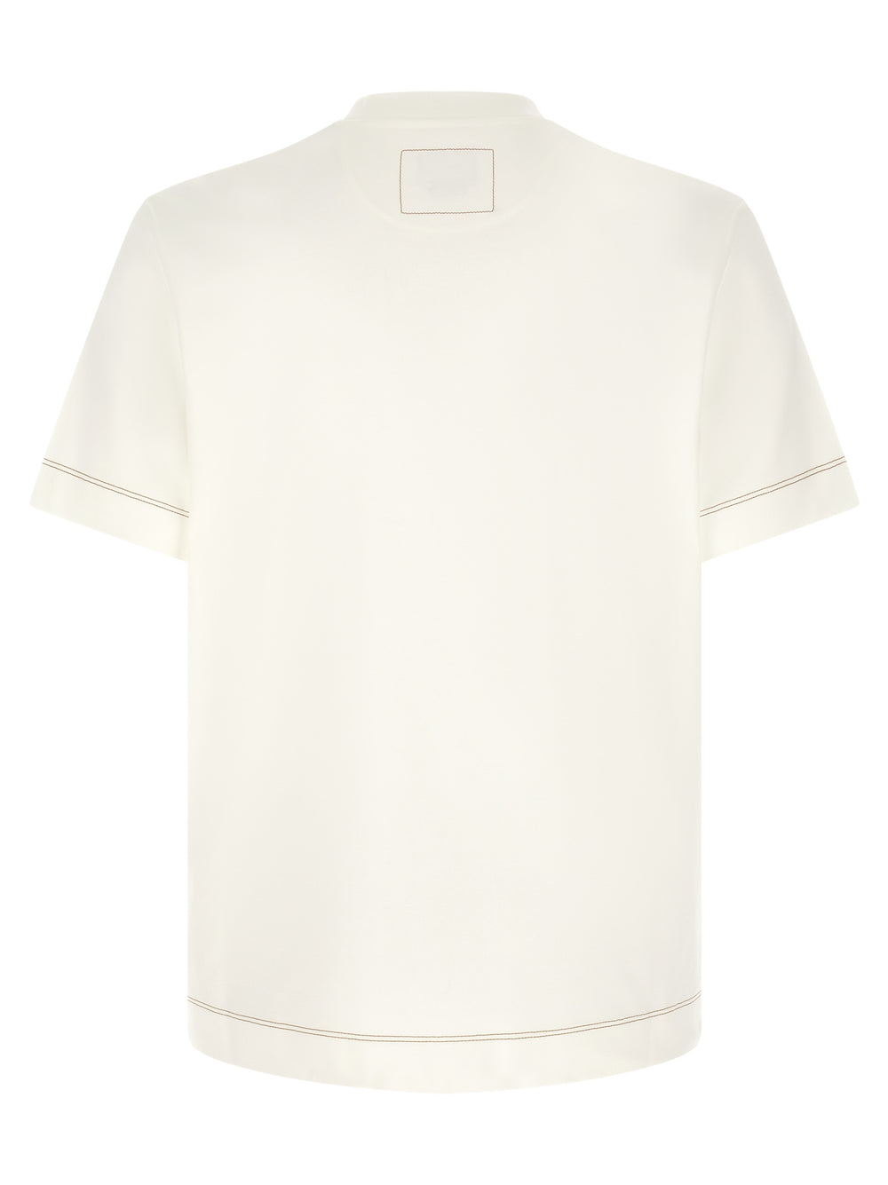 Fendi 100% Cotton T-Shirt in White