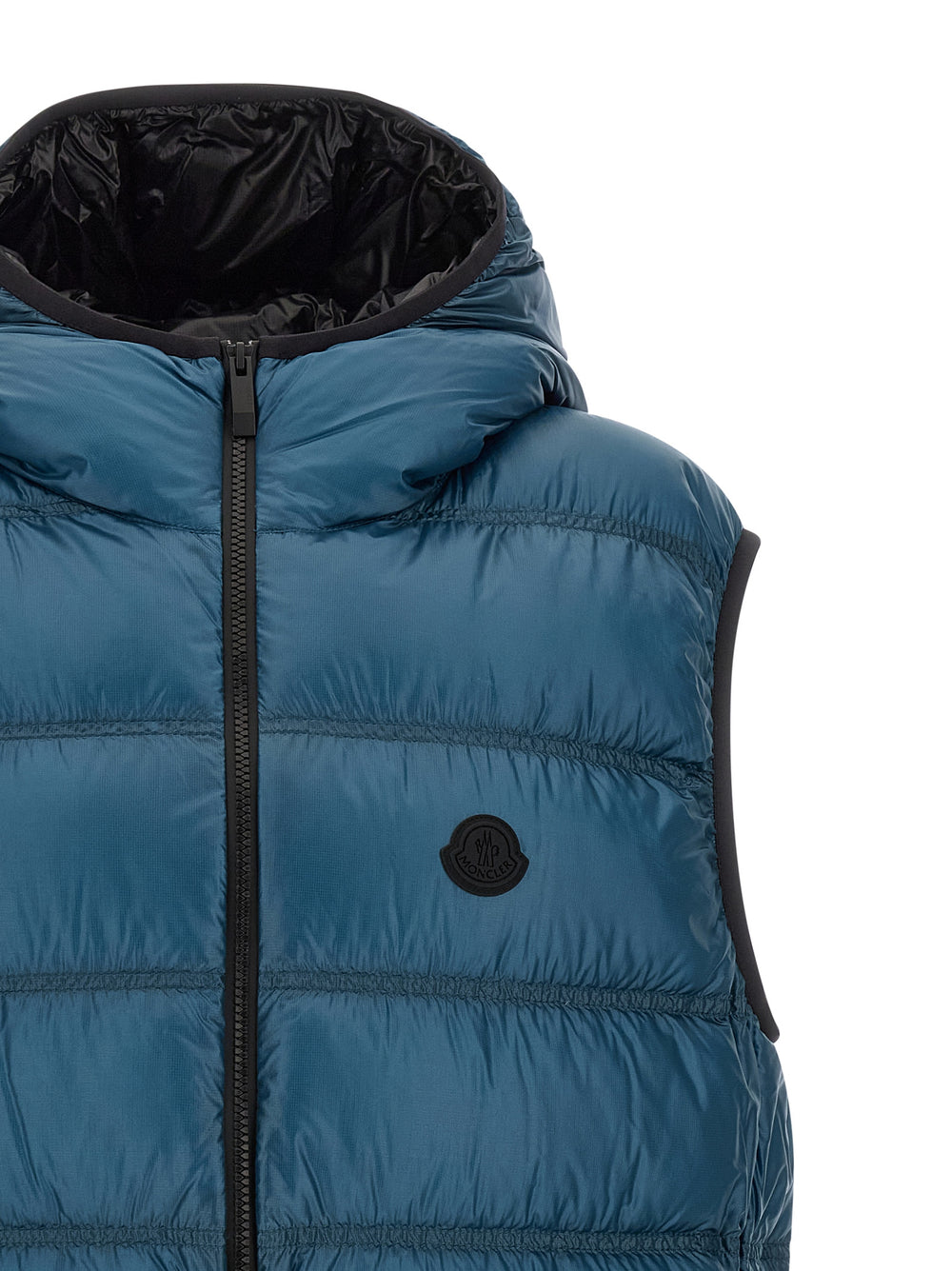 Moncler Παλτό από 100% πολυαμίδιο σε Μπλε