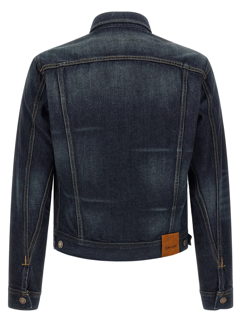 Tom Ford Cotton Denim Jacket in Blue