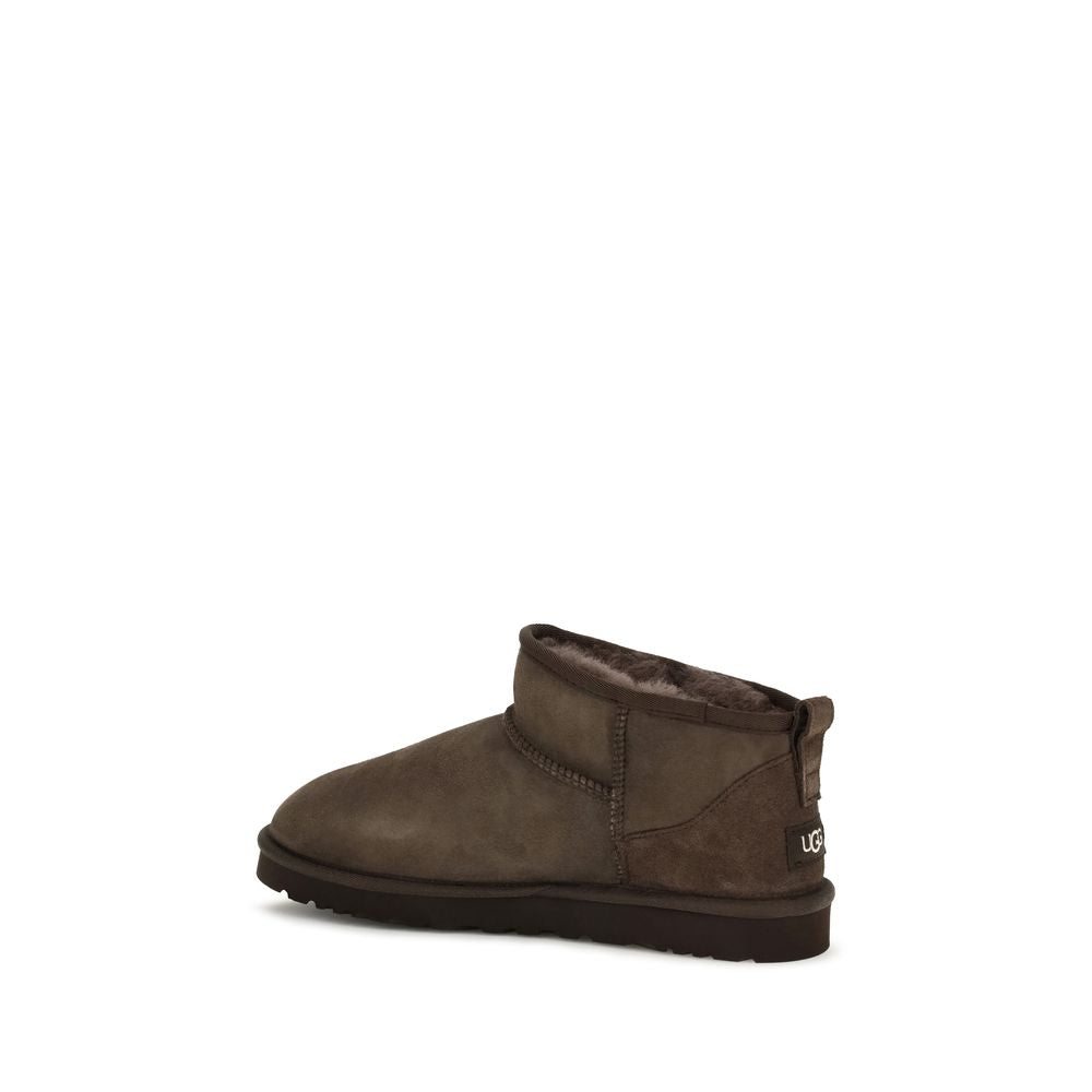UGG Suede Ankle Boots in Brown