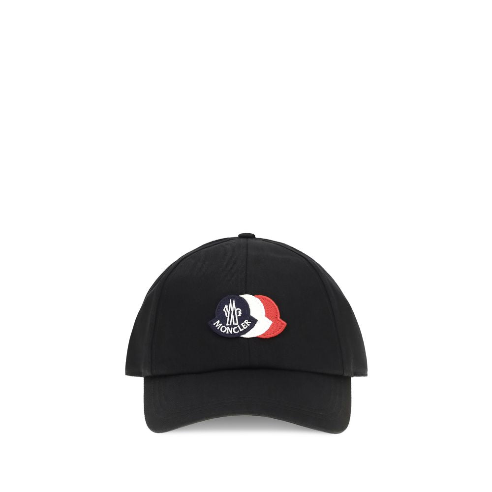 Moncler Καπέλο από 100% βαμβάκι σε Μαύρο