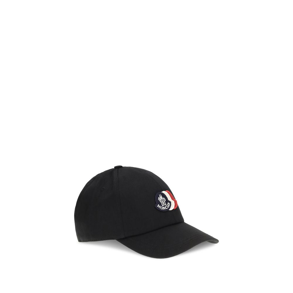 Moncler Καπέλο από 100% βαμβάκι σε Μαύρο