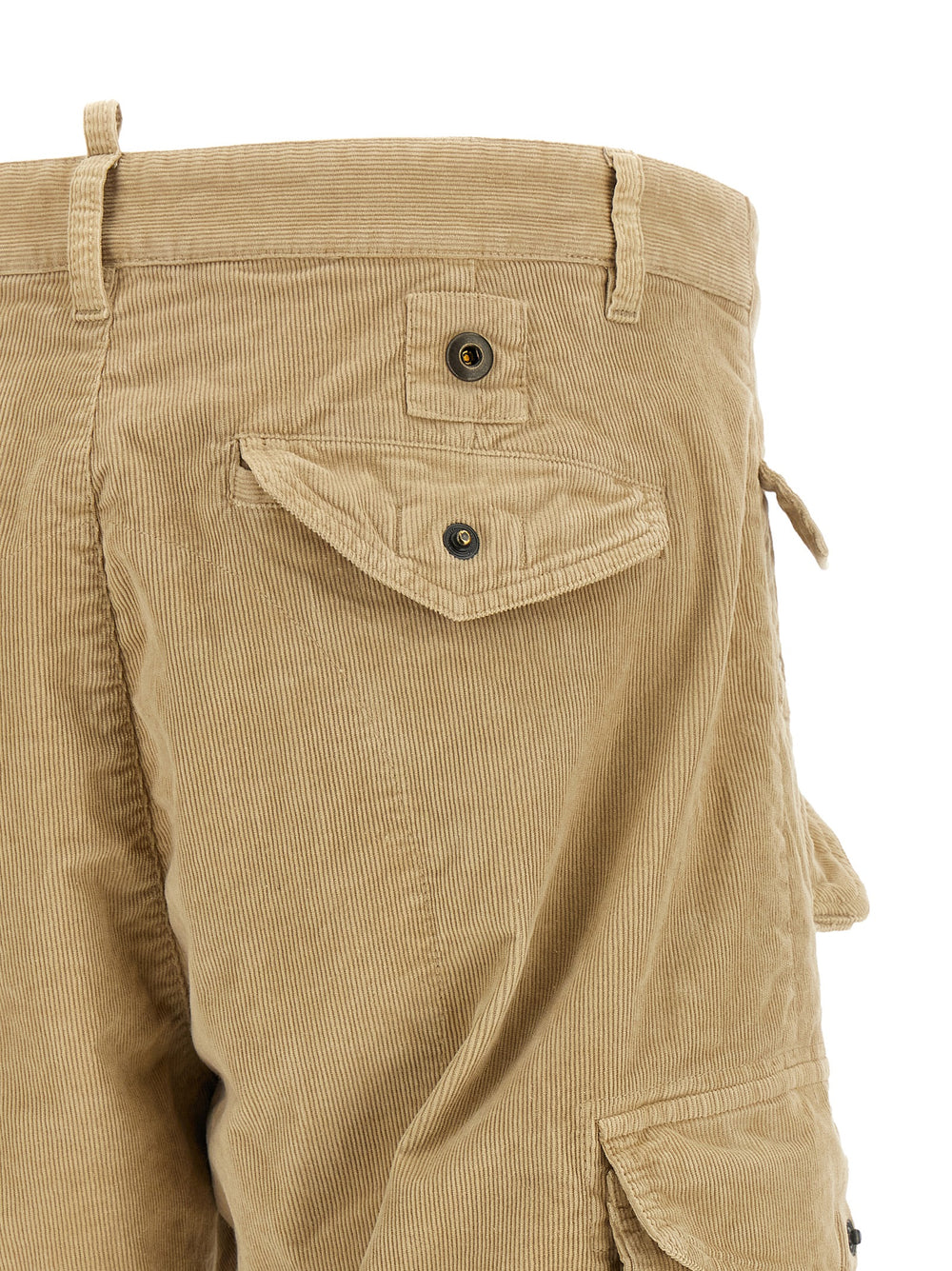Dsquared² Cargo Παντελόνι από κοτλέ σε Μπεζ