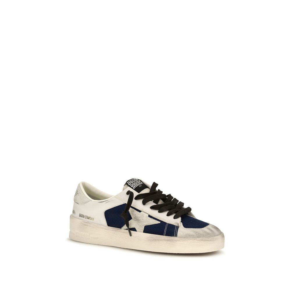 Golden Goose Stardan Δερμάτινα Sneakers σε Γκρι