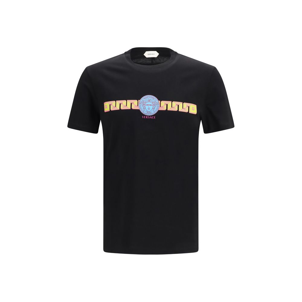 Versace T-Shirt από 100% βαμβάκι σε Μαύρο