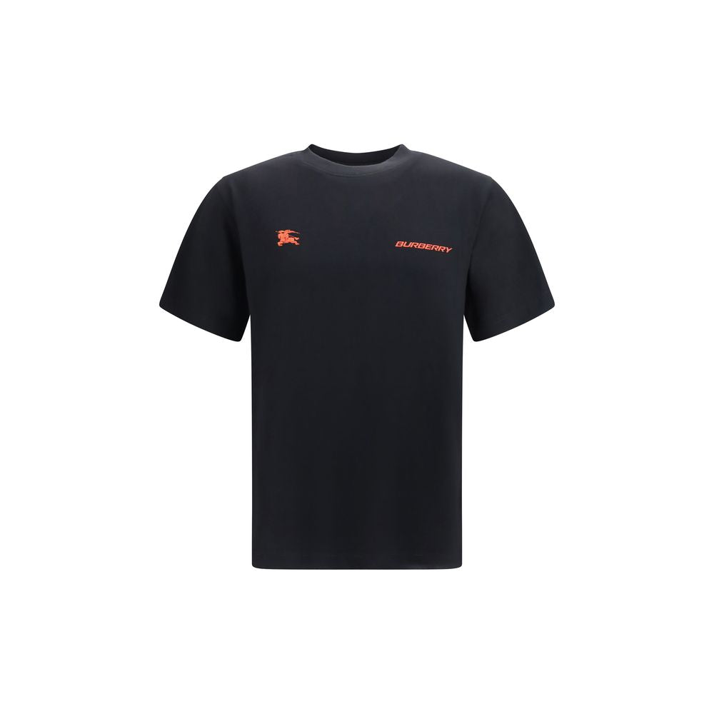 Burberry 100% Cotton T-Shirt in Black