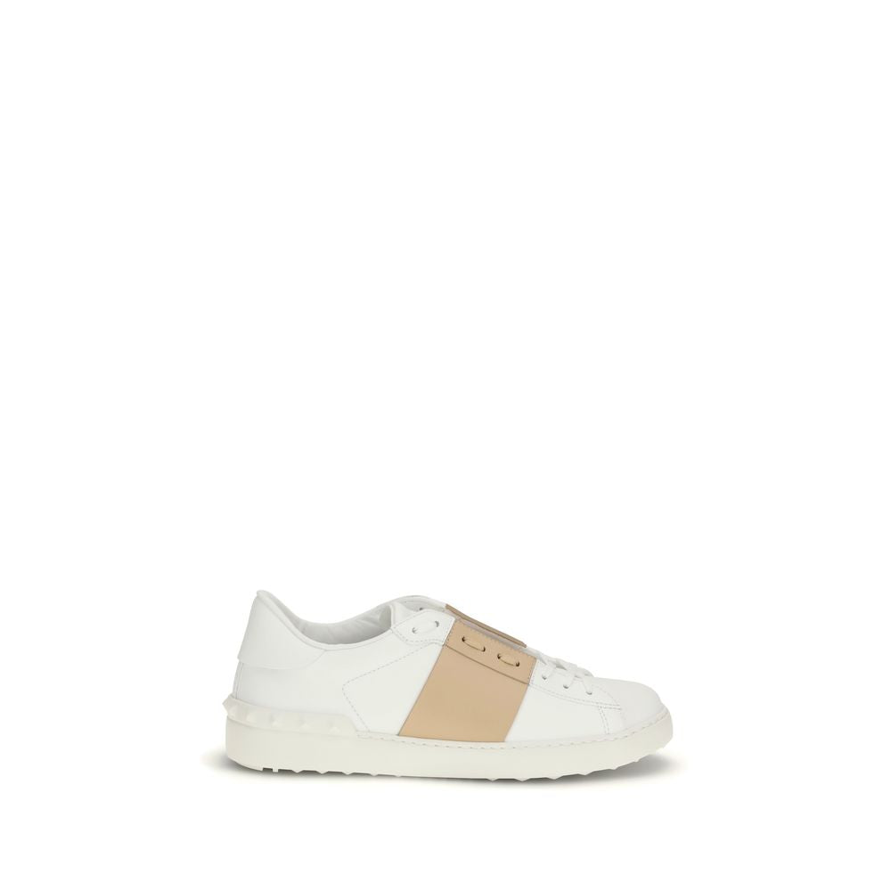 Valentino Garavani Sneakers από Δέρμα Μοσχαριού σε Λευκό