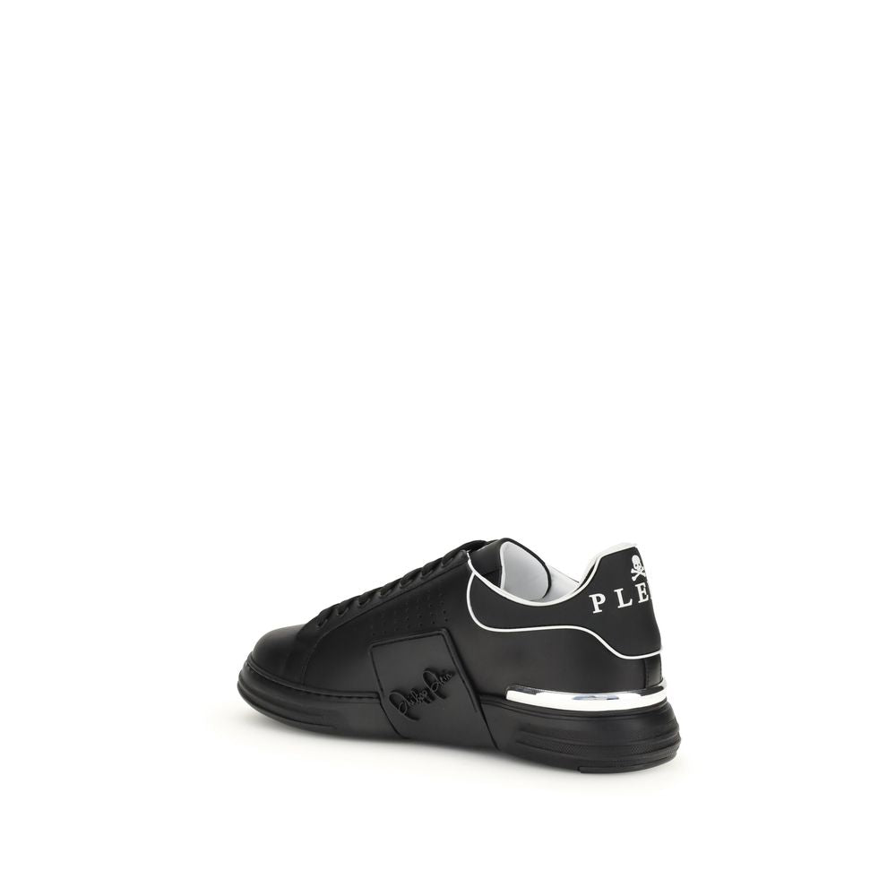 Philipp Plein Sneakers από Δέρμα Μοσχαριού σε Μαύρο