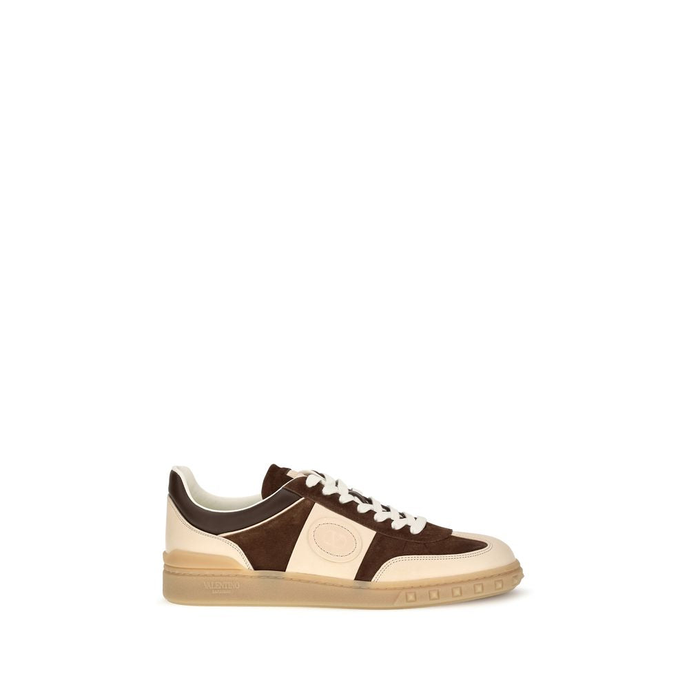 Valentino Garavani Sneakers από Σουέντ σε Καφέ