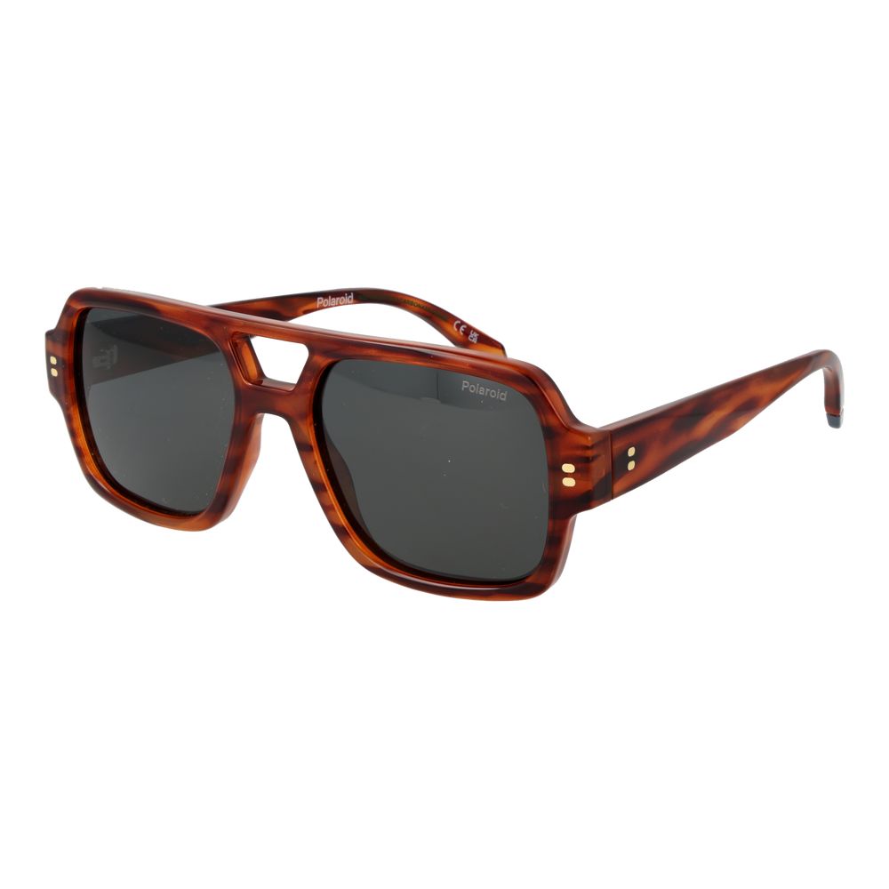 Polaroid Aviator Sunglasses in Orange