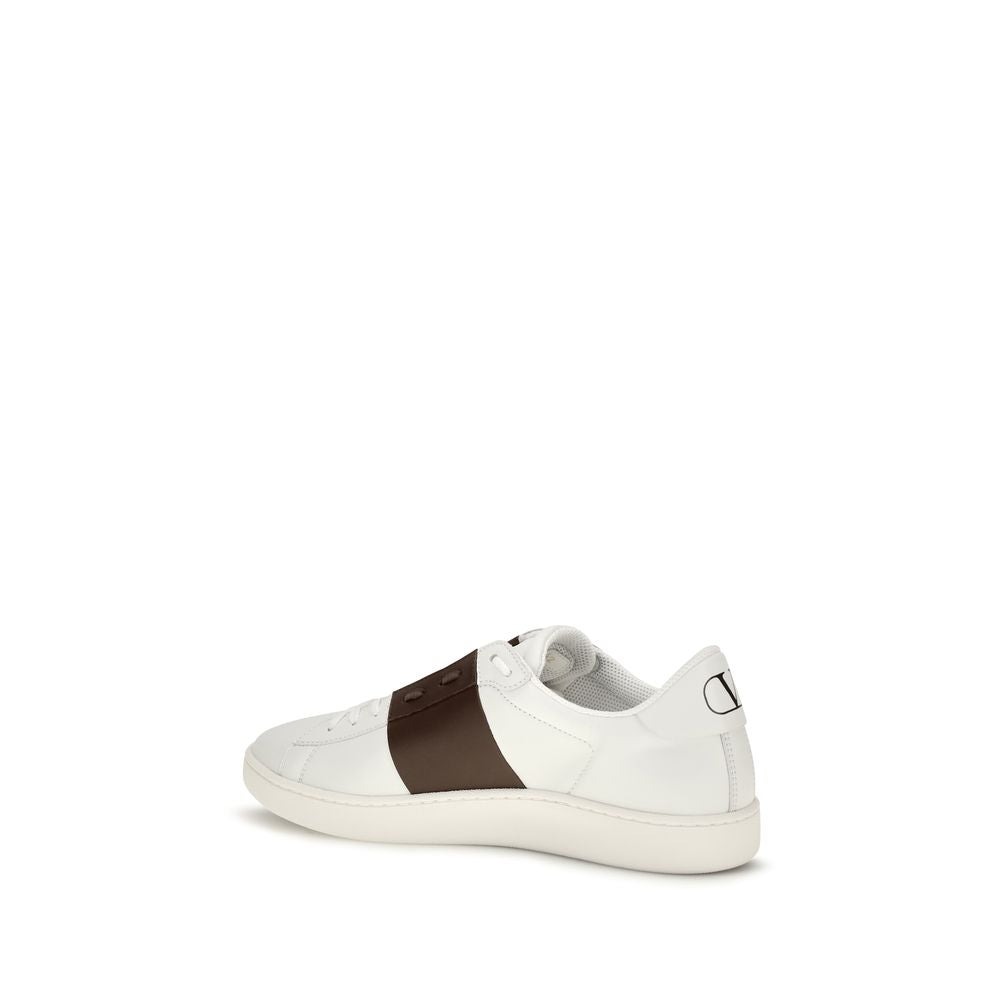 Valentino Garavani Δερμάτινα Sneakers από Δέρμα Μοσχαριού σε Λευκό