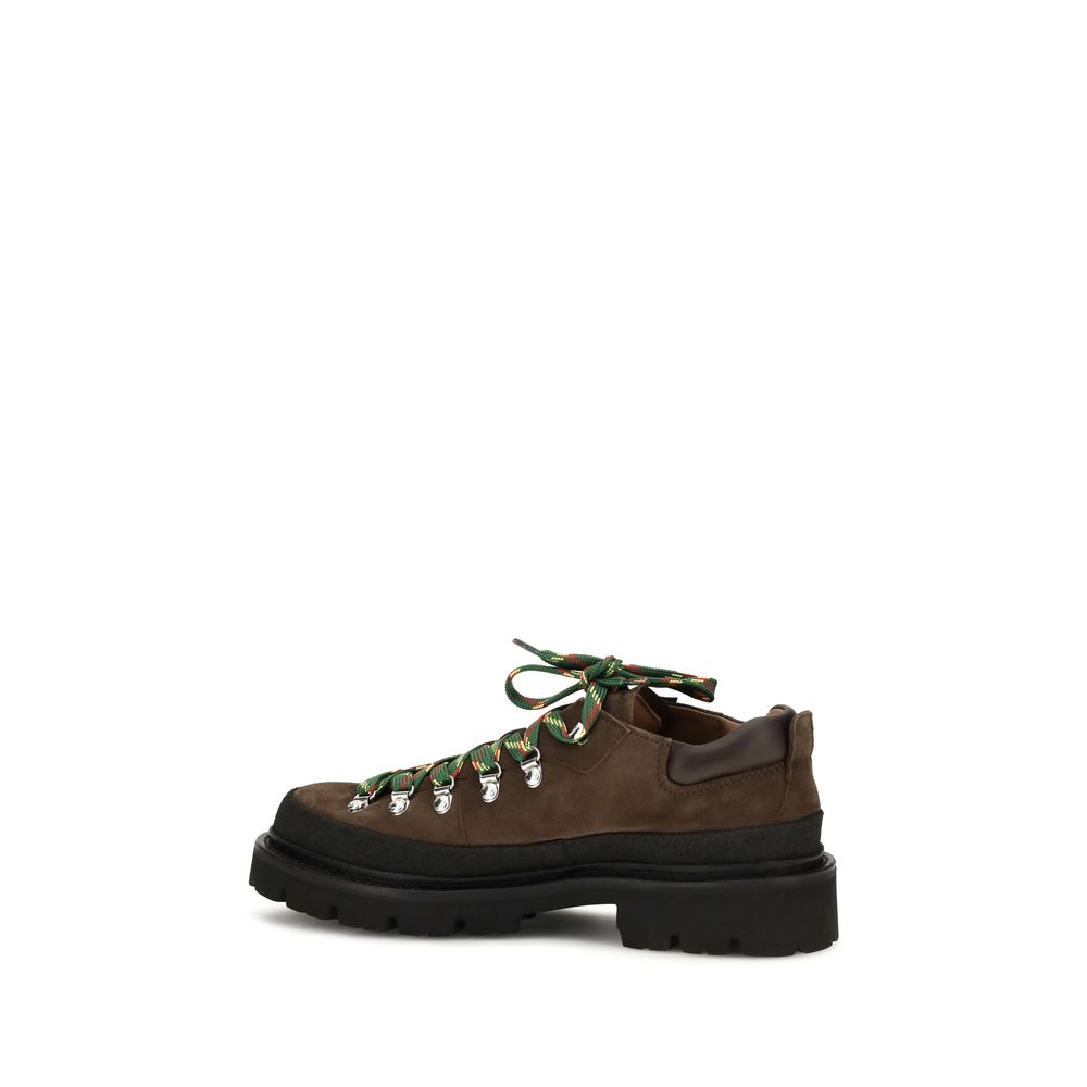 Dsquared² Calf Leather Lace-Up Boots in Brown