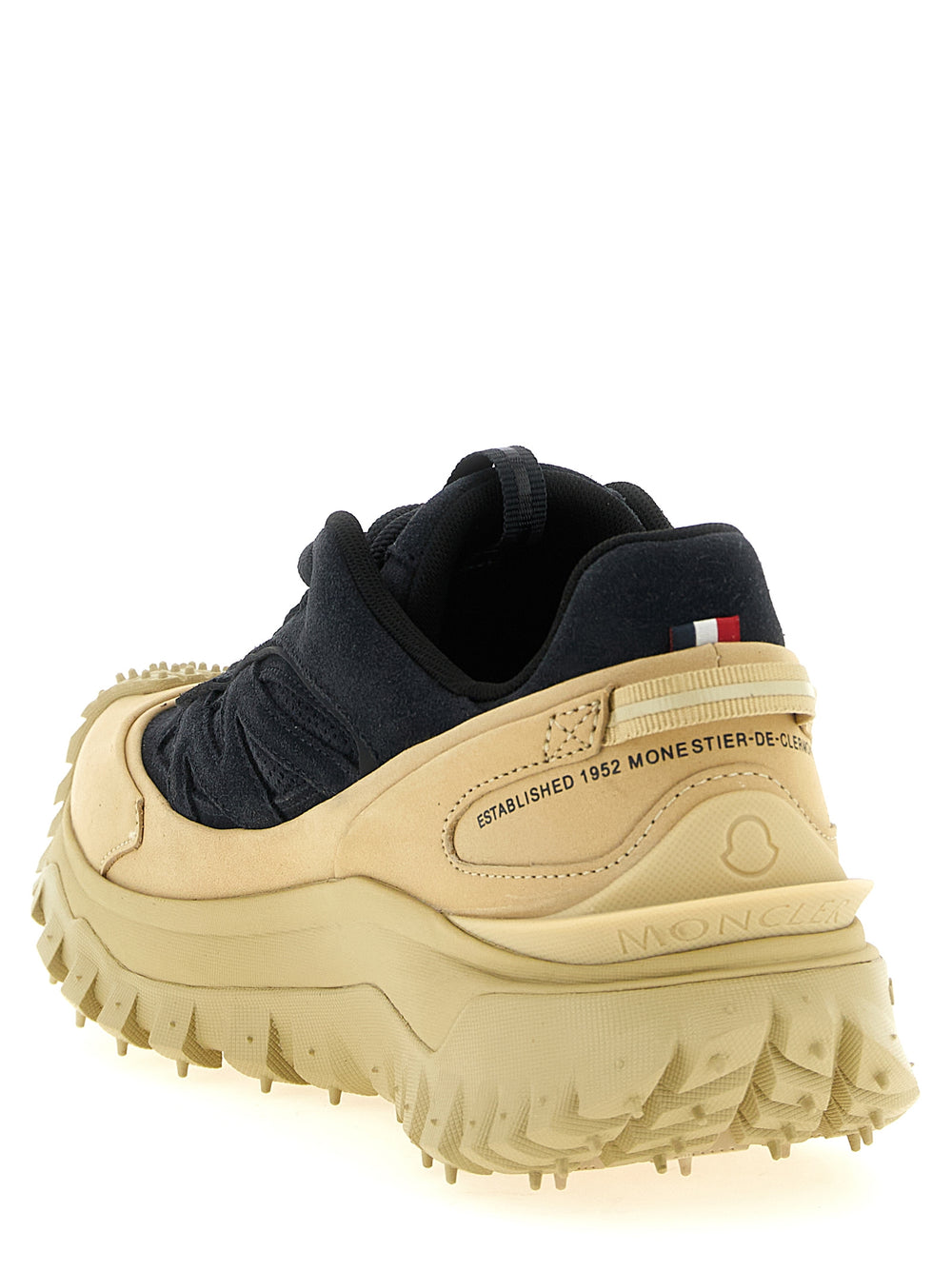 Moncler Trailgrip Apex Craft GTX Leather Sneakers in Blue